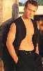 Why DOES he have his hands in his pants all the. . . Oh. Never mind. *g*